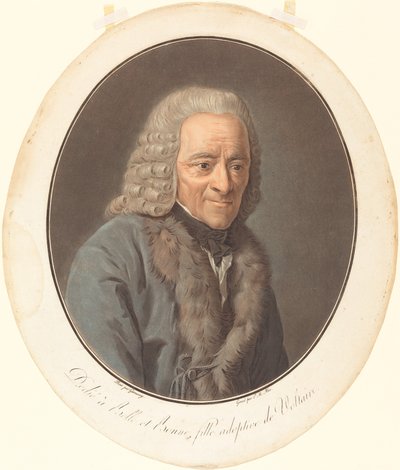 Voltaire von Pierre Michel Alix