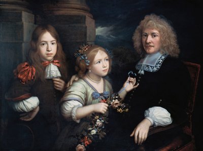 Eine Familiengruppe von Pierre Mignard