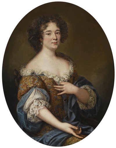 Porträt von Marie Mancini von Pierre Mignard