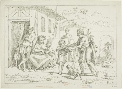 Homer von Pierre Nolasque Bergeret