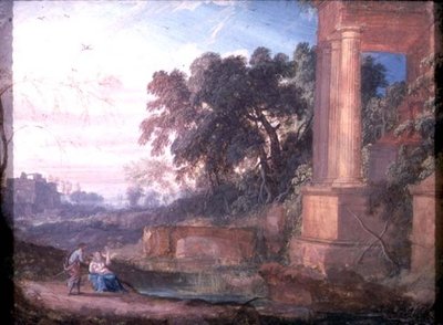 Ruhe auf der Flucht nach Ägypten von Pierre Patel