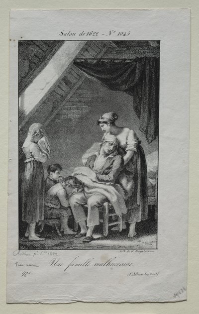 Eine unglückliche Familie von Pierre Paul Prud