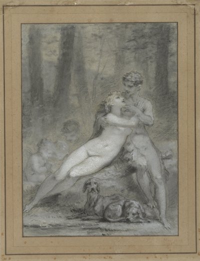 Venus und Adonis von Pierre Prud