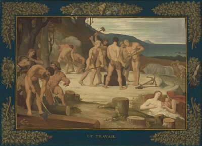 Arbeit von Pierre Puvis de Chavannes