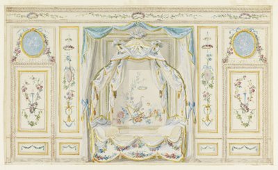 Wanderhebung der Schlafzimmernische von Pierre Ranson