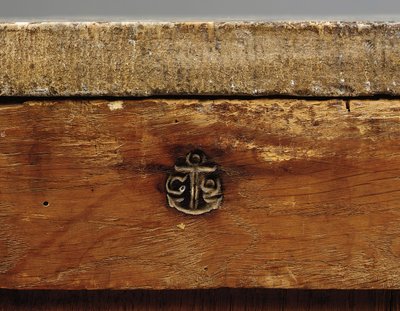 Detail einer Louis XV Kommode von Pierre Roussel
