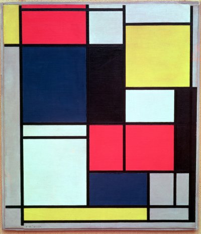 Tableau II von Piet Mondrian