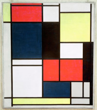 Tableau II von Piet Mondrian