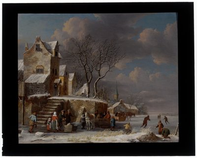 Winterlandschaft von Pieter Maes