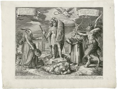 Der christliche Soldat von Pieter Serwouters