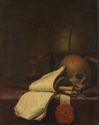 Vanitas-Stillleben von Pieter Symonsz Potter