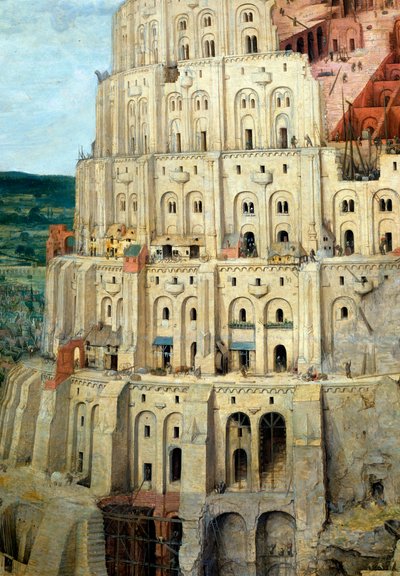 Der Turm zu Babel von Pieter Bruegel the Elder