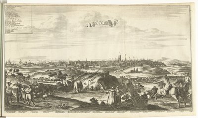 Ansicht von Moskau, 1726 von Pieter Van der Aa