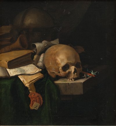 Vanitas Stillleben von Pieter van der Willigen