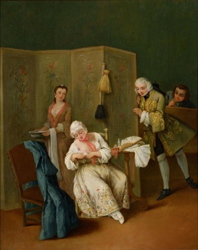 Der indiskrete Gentleman von Pietro Longhi