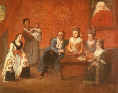 Die Familie Michiel, ca. 1780 von Pietro Longhi