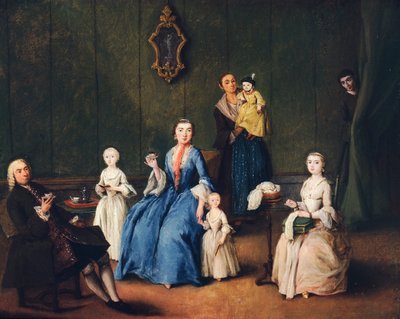 Venezianische Familie von Pietro Longhi