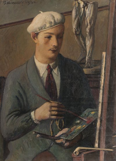 Porträt eines jungen Malers von Pietro Marussig