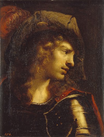 Kopf des jungen Kriegers von Pietro della Vecchia