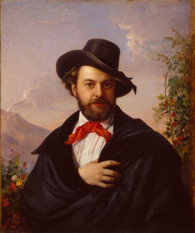 Selbstporträt von Pimen Nikitich Orlov