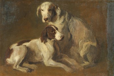 Hundestudie von Piotr von Michalowski