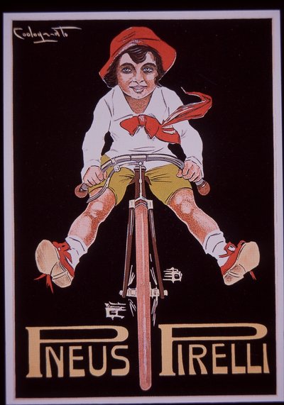 Pirelli Fahrradwerbung von Plinio Codognato