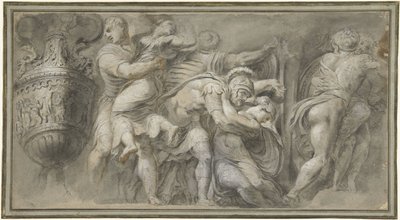 Raub der Sabinerinnen von Polidoro da Caravaggio