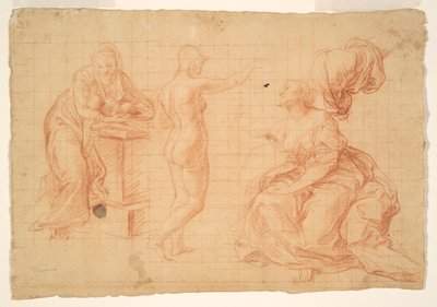 Studien für von Pompeo Girolamo Batoni