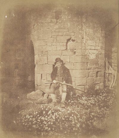 Der alte Wildhüter, ca. 1844 von Possibly by David Kinnebrook.