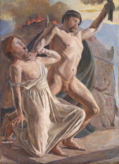 Prometheus stiehlt das Feuer von Poul S. Christiansen