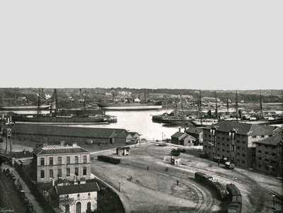 Die Docks, Southampton, 1895 von Poulton and Co