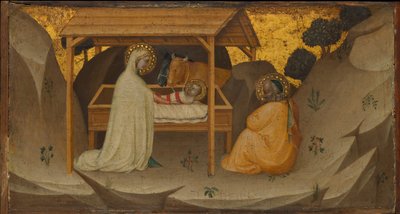 Die Geburt Christi, ca. 1350 von Puccio di Simone