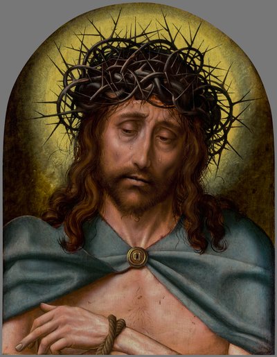 Christus als der Schmerzensmann von Quentin Metsys