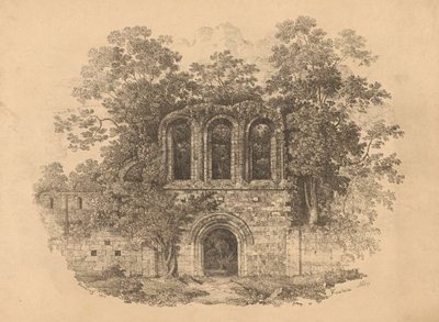 Tor bei Fountains Abbey von R. Dunning