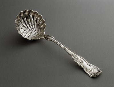 Durchbrochener Schöpflöffel, ca. 1825-1846 von R. and W. Wilson