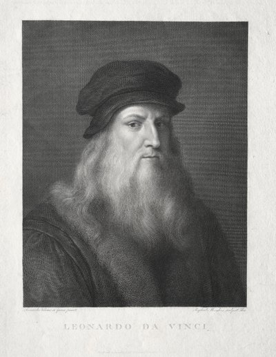 Leonardo da Vinci von Raffaello Morghen