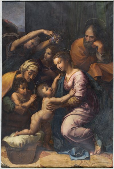 Heilige Familie von Franz I. von Raffaello Sanzio Raphael