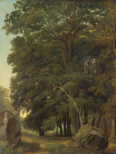 Eine bewaldete Landschaft von Ramsay Richard Reinagle