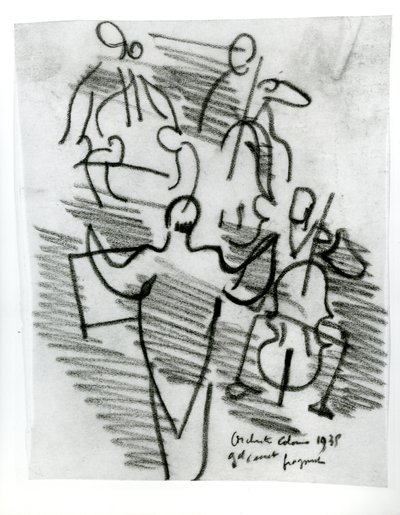 Orchestre Colonne von Raoul Dufy