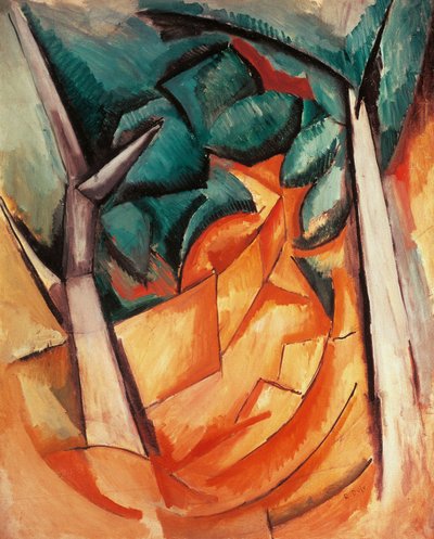 Bäume in Estaque von Raoul Dufy