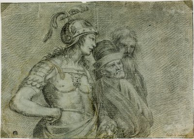 Alkibiades und zwei Philosophen von Raphael