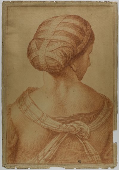 Muse von hinten gesehen von Raphael