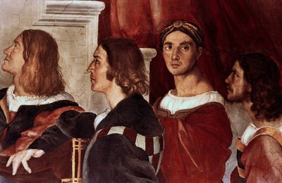 Die Messe von Bolsena, Detail, 1512 von Raffaello Sanzio Raphael