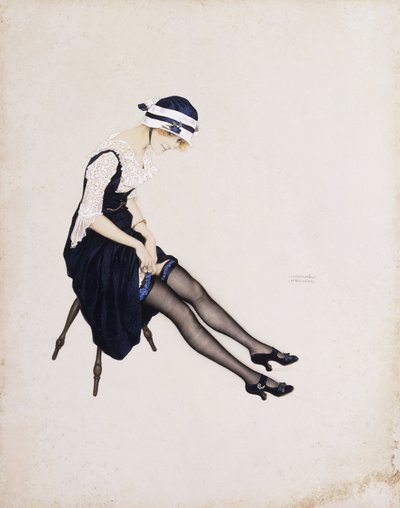 Das Strumpfband von Raphael Kirchner