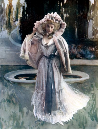 Gabrielle Rejane in Sylvie, ca. 1902 von Rautlinger