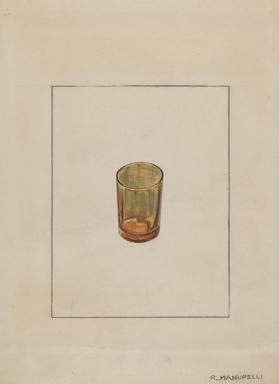 Bernsteinglas von Raymond Manupelli
