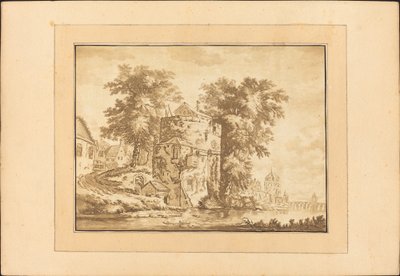 Niederländische Landschaft von Regina Schönecker after Abraham Rademaker