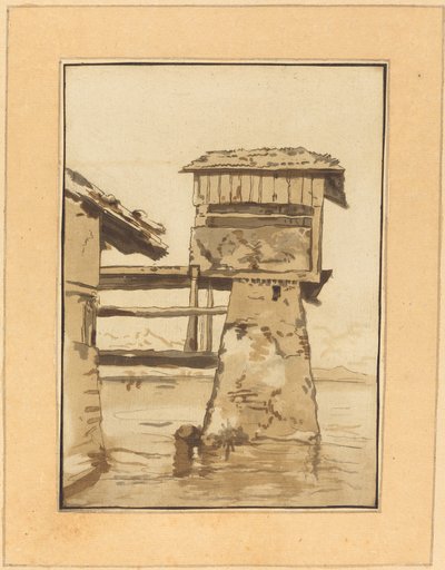 Schweizer Bauernhaus von Regina Schönecker after Franz Schutz