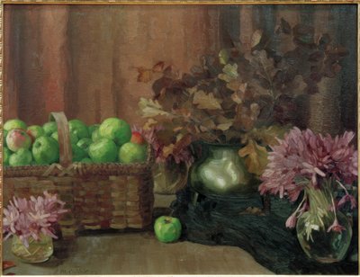 Stillleben mit Äpfeln von Reinhold Max Eichler