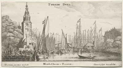 Schiffe von Amsterdam von Reinier Nooms